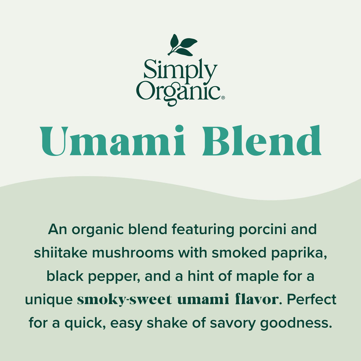 Simply Organic Roasted Garlic & Herb Umami Blend, Organic, 2.19 Ounce