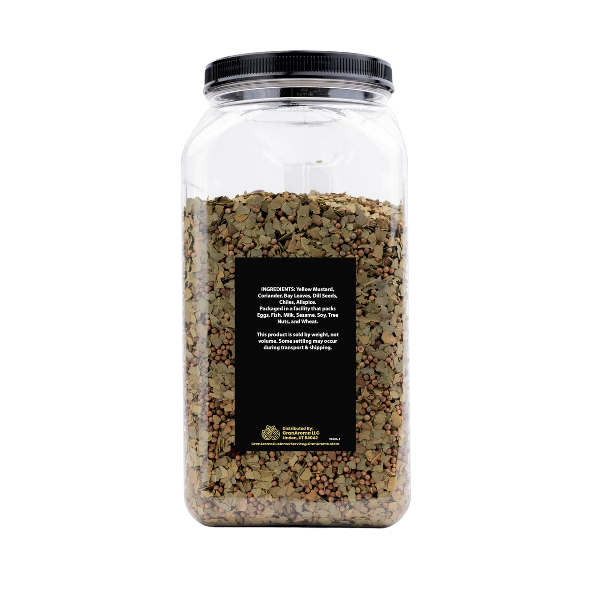 GranAroma Pickling Spice, Savory Spice Blend, Corned Beef & Vegetables (56 Ounce)
