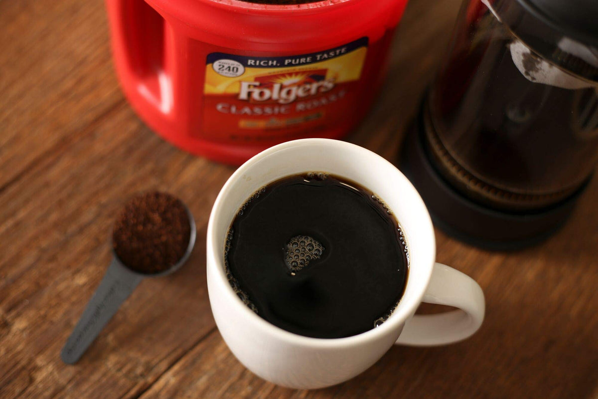 Folgers Classic Roast Medium Roast Ground Coffee, 38.4 Ounces