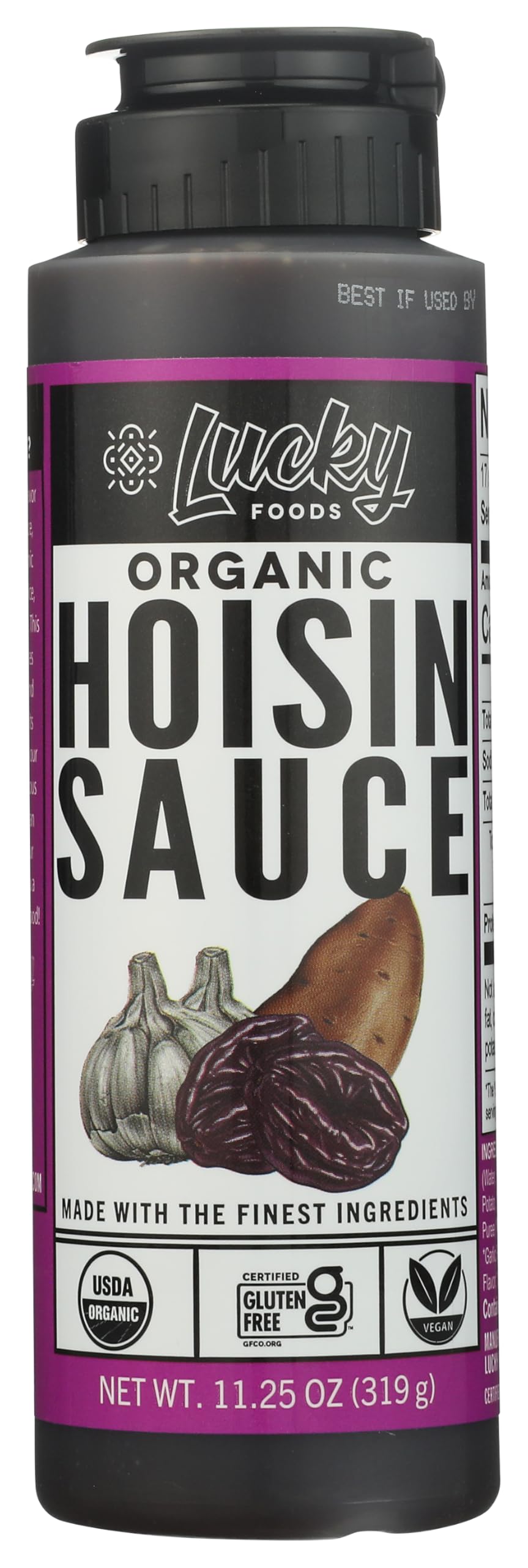 Lucky Foods Organic Hoisin Sauce, 11.25 OZ