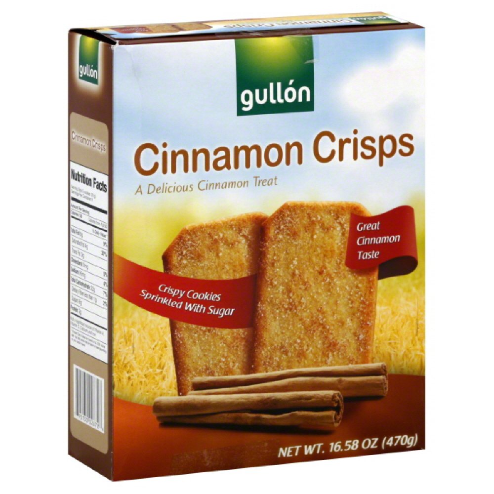 Gullon Cookie Cinnamon Crsp, 16.58-Ounce