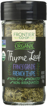 Frontier Organic Thyme Leaf Spice - Flakes - 0.8 Ounces
