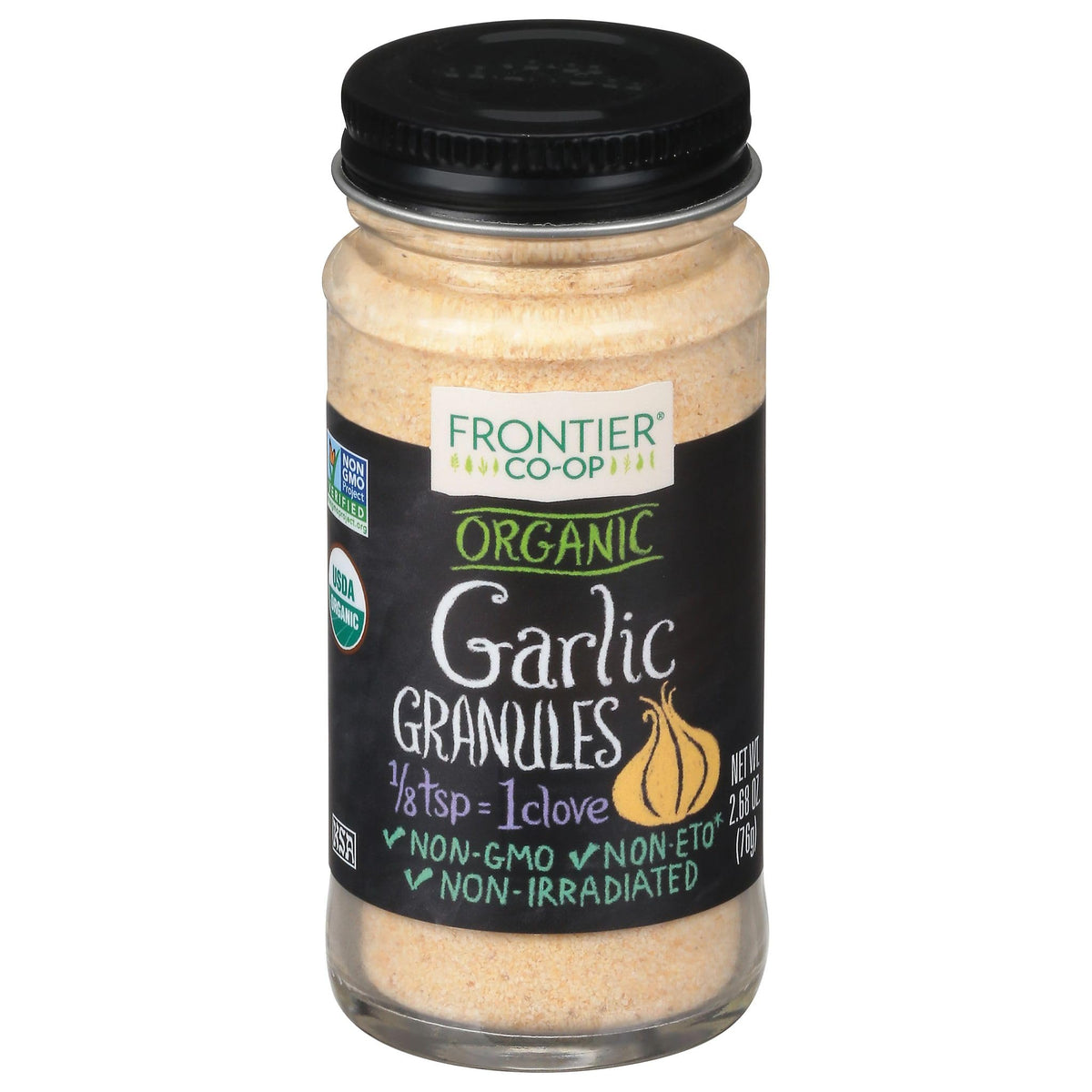 Frontier Herb Organic Garlic Granules, 2.7 oz