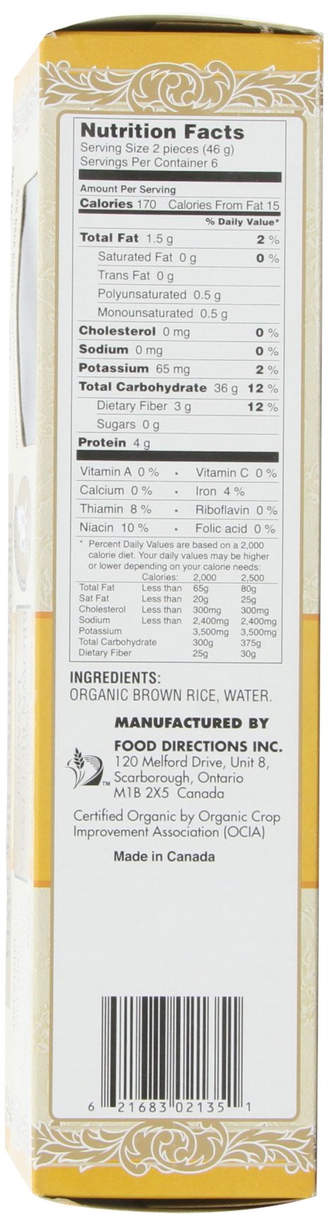 Tinkyada Brown Rice Pasta, Lasagne, 10-Ounce (Pack of 6)