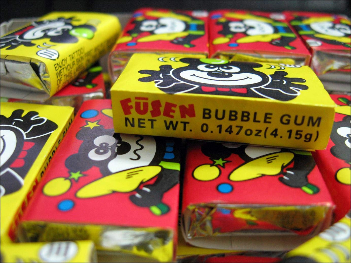 Marukawa Bear Fusen Bubble Gum 8.79oz (5 Pack)