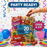 Big Mama Candy Bulk Variety Pack Individually Wrapped Assorted 3 lb