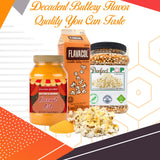 Perfectware Popcorn Kit- (Includes 35oz Popcorn Season Salt, 4lbs Yellow Kernels, and 32oz Butter Flavored Coconut Oil, Plain,PW-Popcorn Kit-3