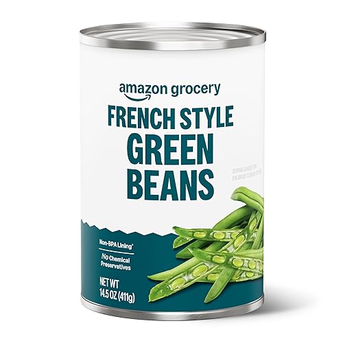 Amazon Grocery, French Style Green Beans, 14.5 Oz