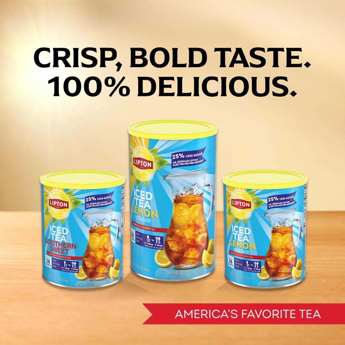 Lipton Reduced Sugar Iced Tea 38qt Lemon