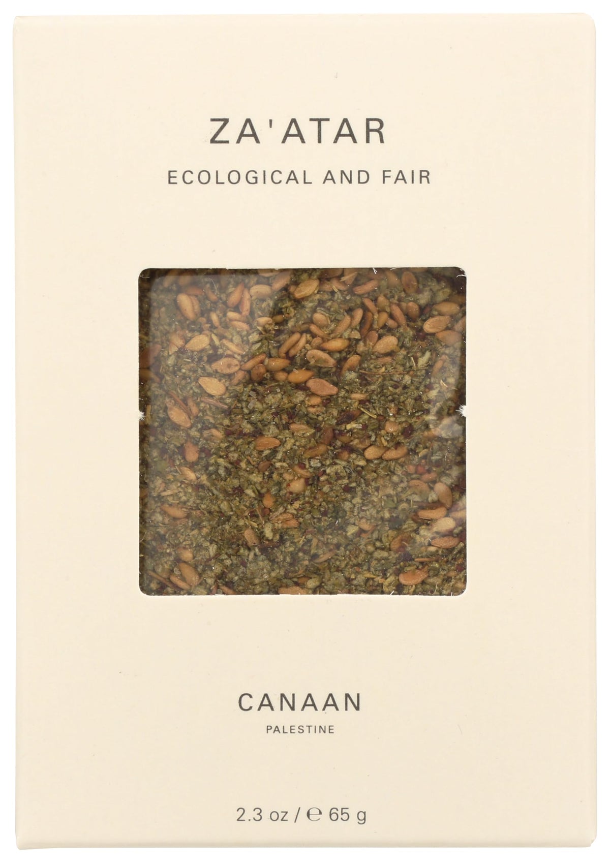 Za'atar - Canaan Palestine