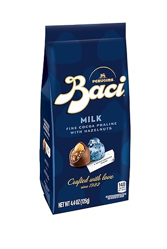 Perugina Milk Chocolate Truffle Bag, 4.4 Ounce (Pack of 4)