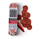 Coro Uncured Hot Sopressata Salami Stick - 5oz | Cayenne & Bold Spice