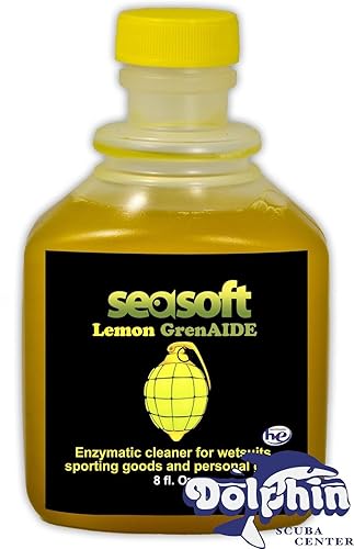 SIXNE Seasoft Lemon GrenAIDE Enzymatic Cleaner - 8 oz.