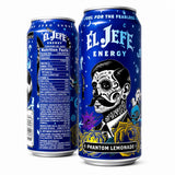 EL JEFE Energy Drink, Phantom Lemonade, Zero Sugar, 16 fl oz Cans, 12-Pack