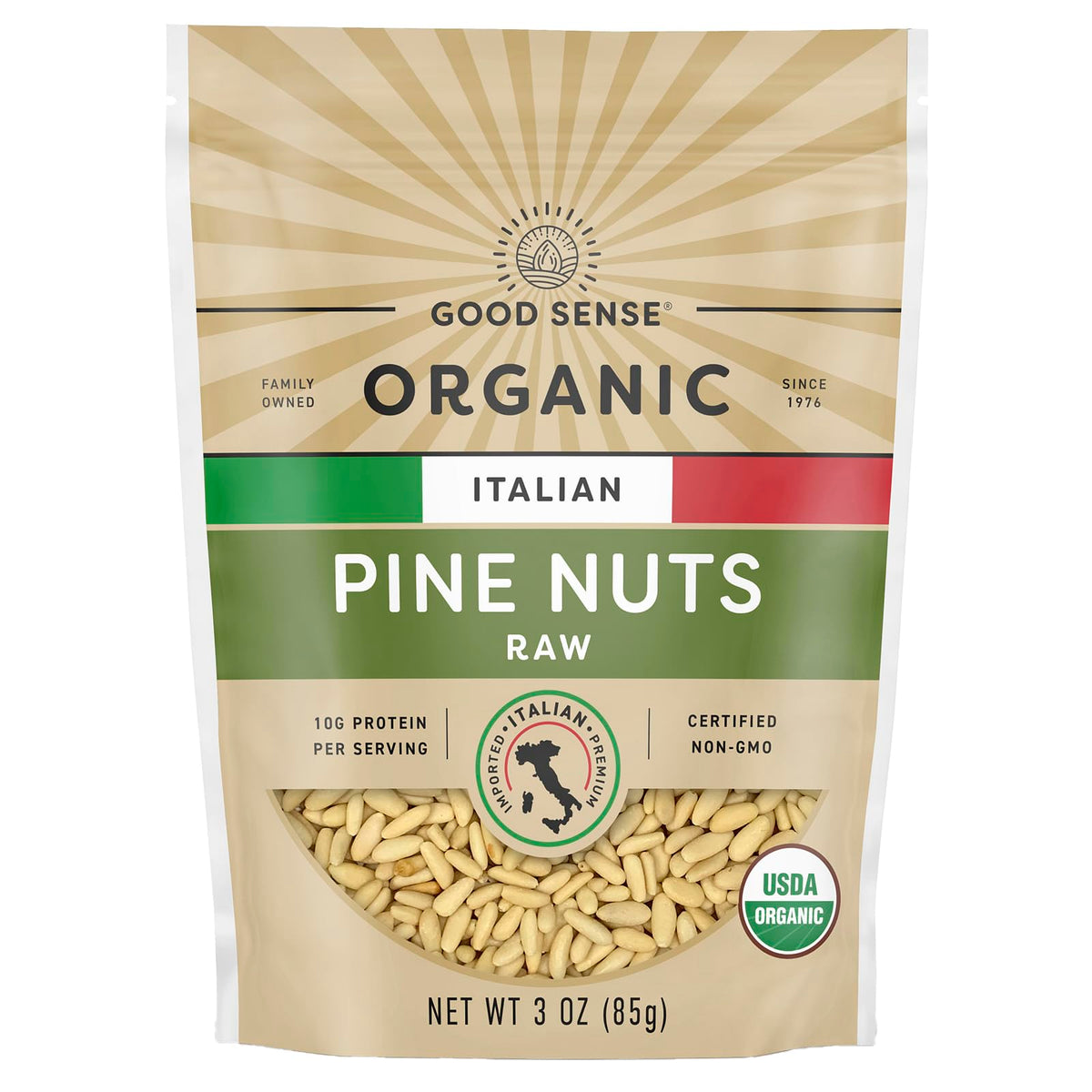 Waymouth Farms Italian Pine Nuts, Organic, 3 Ounce