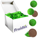 St. Patrick's Day Chocolate Coins Lucky Green Coins, Belgian Nut-Free Milk Chocolate, Kosher Certified Dairy Coin (Milk Chocolate, 10 Pounds (Bulk))