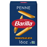 Barilla Penne Pasta, 16 oz. Box - Non-GMO, Made with Durum Wheat Semolina - Kosher Certified