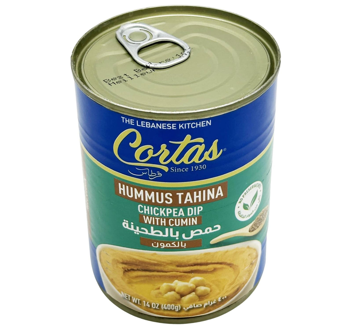 Chickpea Hummus with Tahini by Cortas