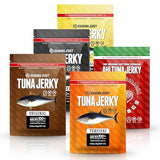Kaimana Jerky Ahi Tuna Sampler Bundle - All Natural & Wild Caught Tuna Jerky. Made in USA. 9g Protein & Good Source Of Omega-3's (5 pack, 0.50 oz)