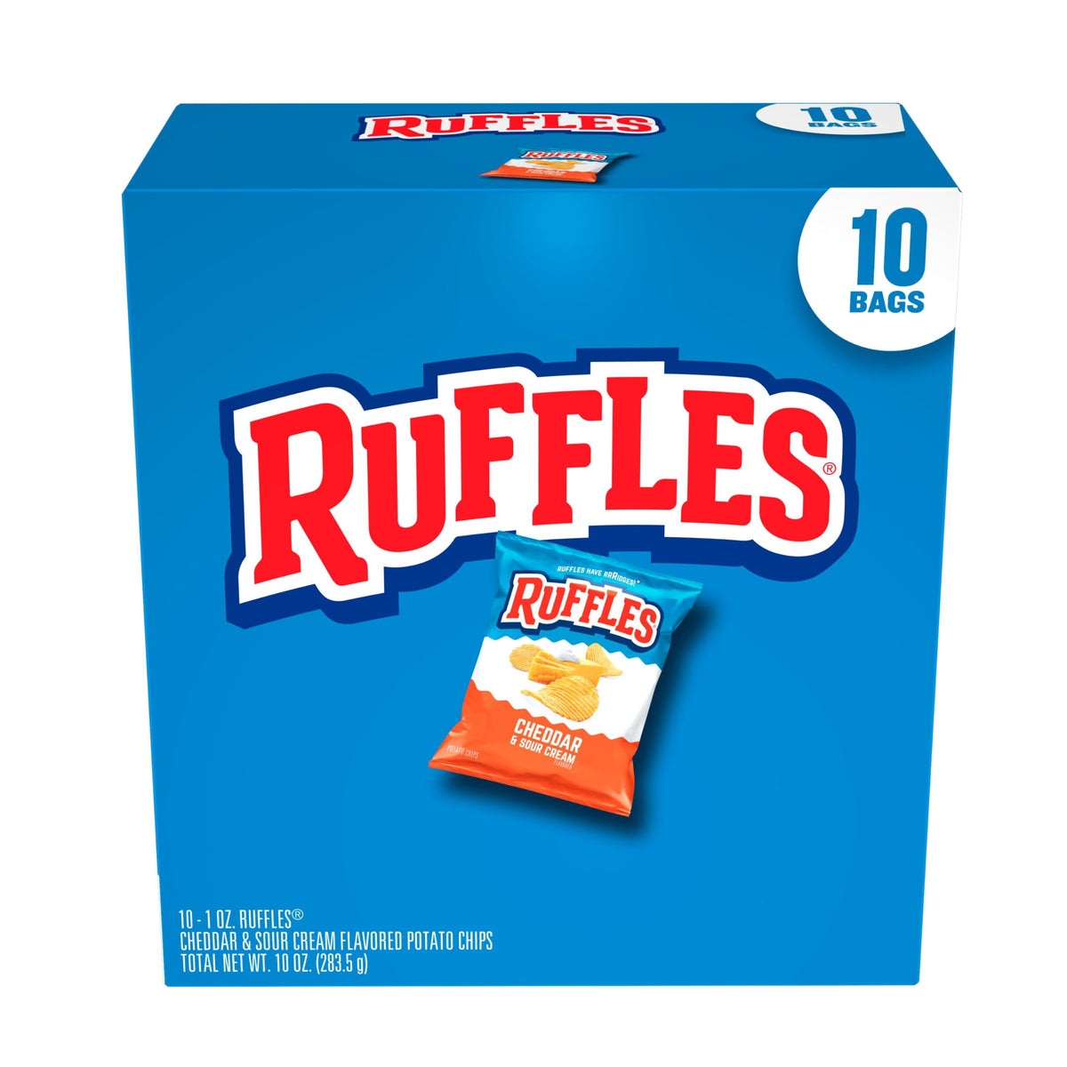 10ct Ruffles Cheddar & Sour Cream