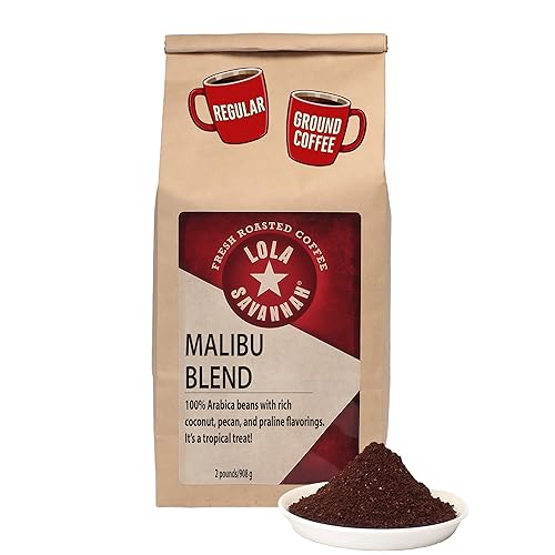 Lola Savannah Malibu Blend Ground Caffeinated Coffee, 2lb