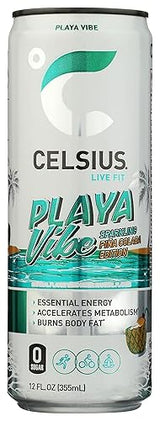 Celsius 12oz SS - Playa Vibe