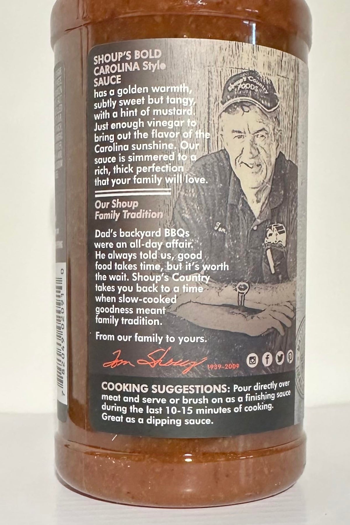 Shoup's Carolina Gold BBQ Sauce