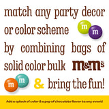 M&M’S WORLD Silver Milk Chocolate Candy Bulk - 2lbs Resealable Pack for Party Favors, Candy Bars, Weddings, Graduations, Birthday Parties, Party
