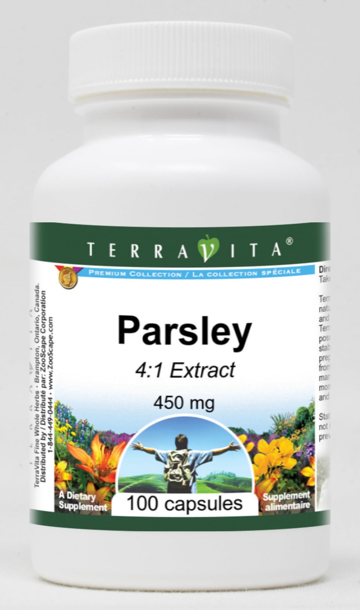 Parsley 4:1-450 mg (100 Capsules, ZIN: 521072) - 3 Pack