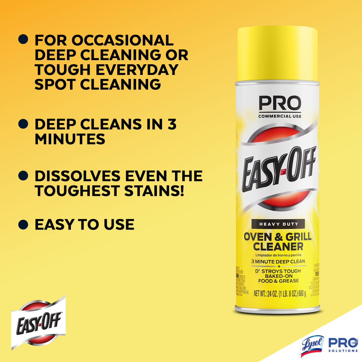 Easy Off Professional Oven & Grill Cleaner Can