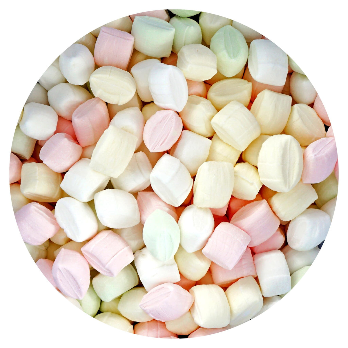 Assorted Party Mints, 1 Pound Pastel Mints Bulk Bag, After Dinner Mint