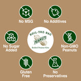 Boiled Peanuts Kit | Contains Premium In Shell Peanuts, Salt, and Unique Seasoning Blend in a Muslin Cooking Bag | 4 Kits - 1 of Each Flavor