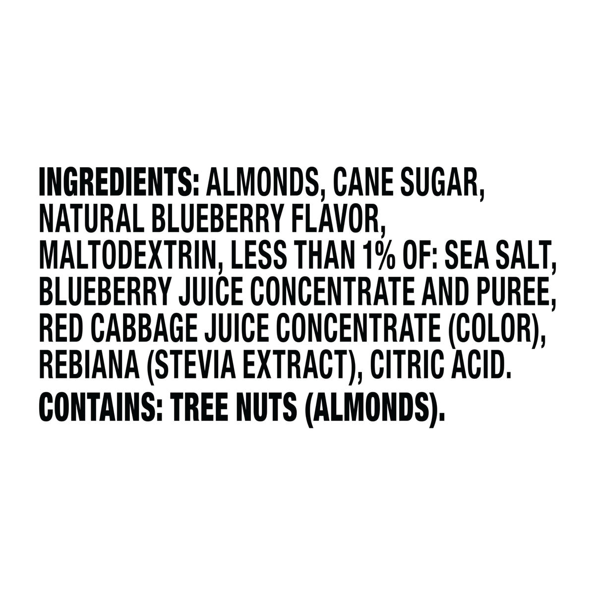 Blue Diamond Almonds, Classic Blueberry Flavored Sweet Snack Nuts, Non-GMO, Kosher, and No Gluten Ingredients or Artificial Flavors, Great size