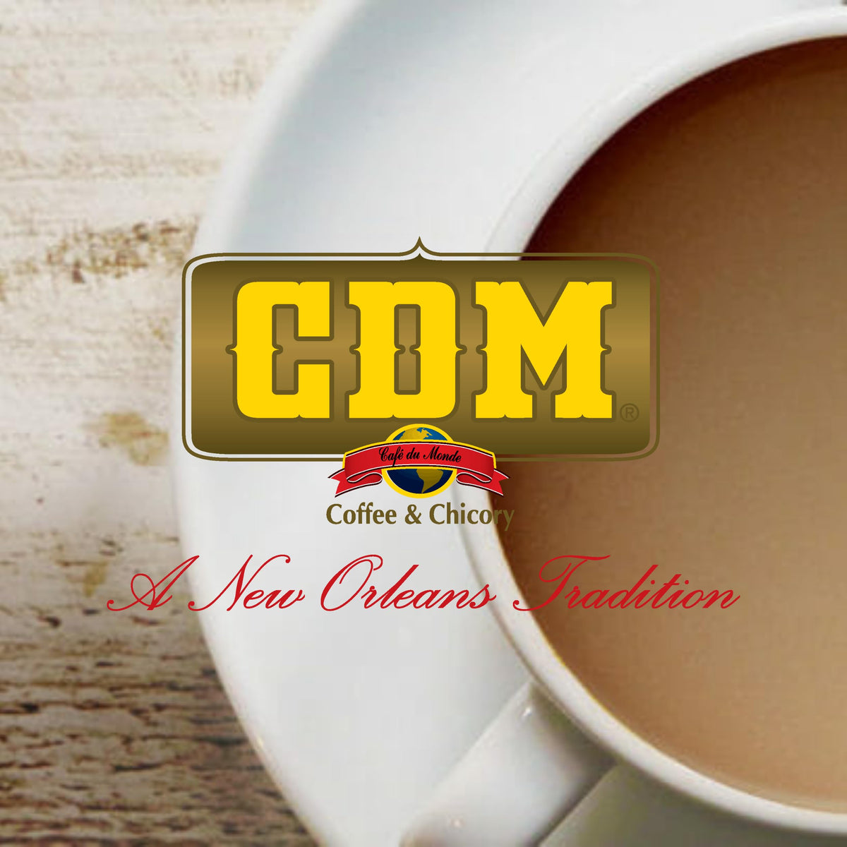 CDM Decaffeinated Ground Coffee & Chicory for All Coffee Makers, 13oz Bag (Pack of 1)