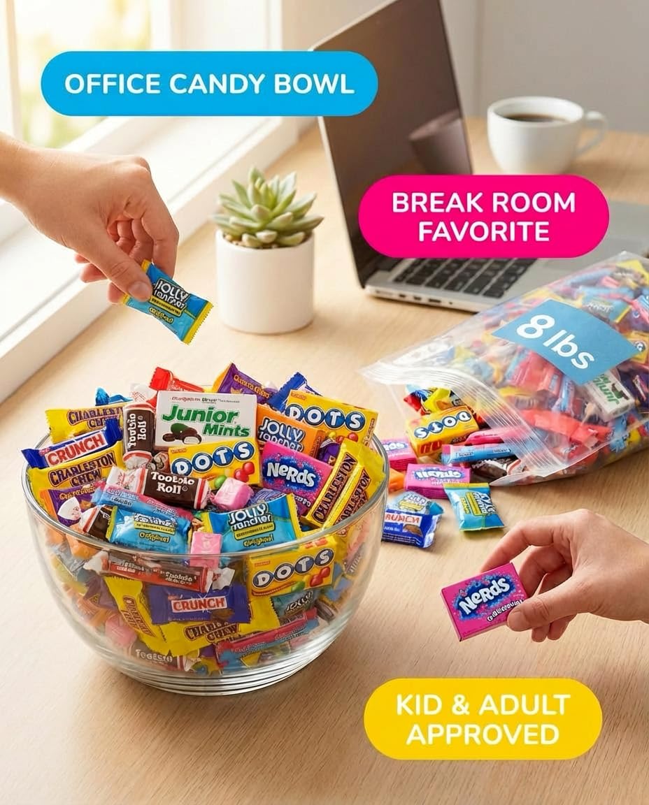 Big Mama Candy Bulk Individually Wrapped Assorted 2 lb Box