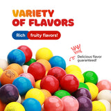 Gumballs for Gumball Machine - 0.5 Inch Mini Gumballs - 22 Lb Bulk Gum Balls for Kids - Gumball Machine Refills - 5800 Pcs Gumballs Bulk Pack - Double