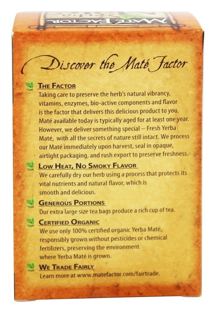 Mate Factor (The) Certified Organic Yerba Mate Chai (a)