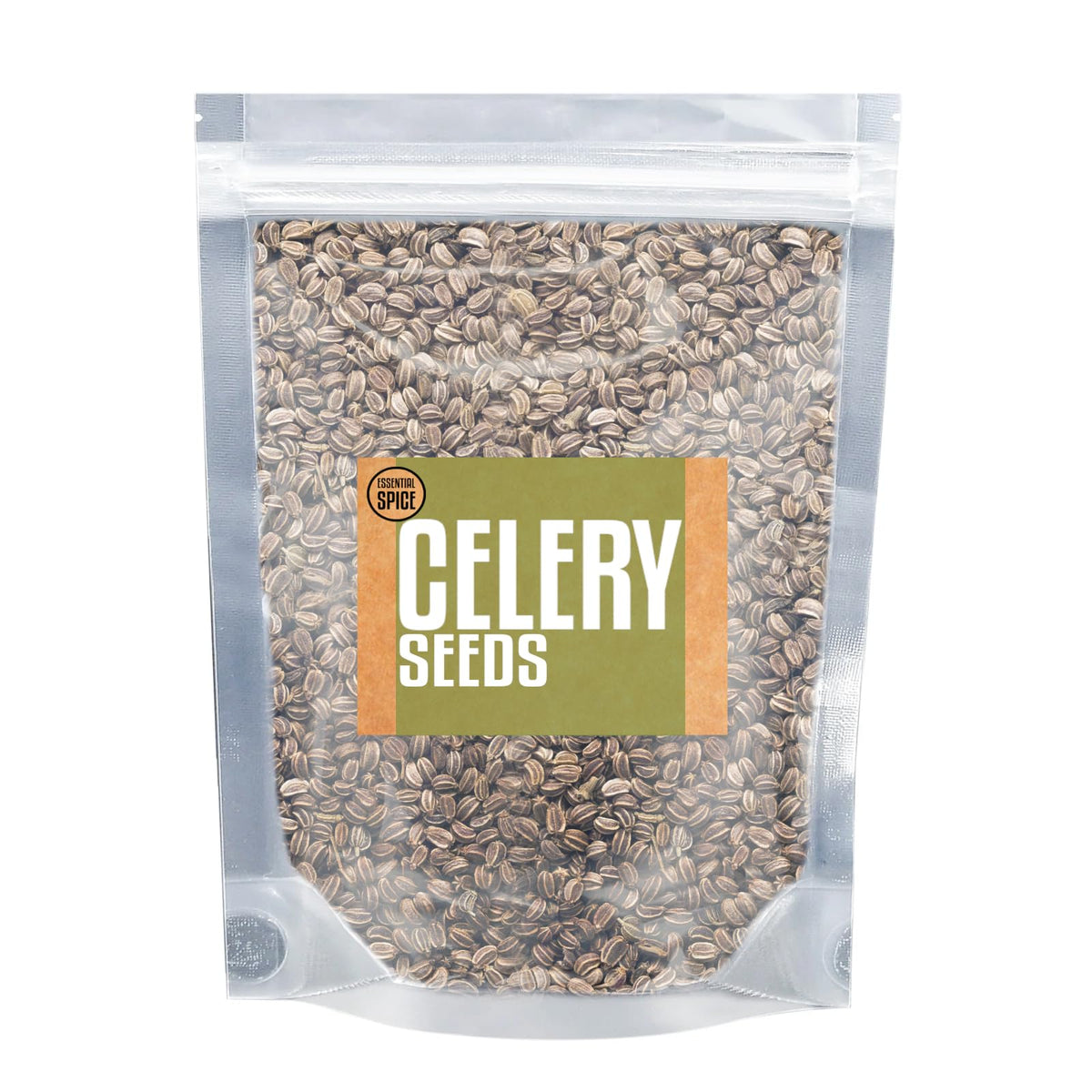 Essential Spice Celery Seeds, 80 oz - Whole Aromatic Seeds with Bold, Earthy Flavor - Perfect for Pickling, Salads, Soups, Dressings & Spice Blends