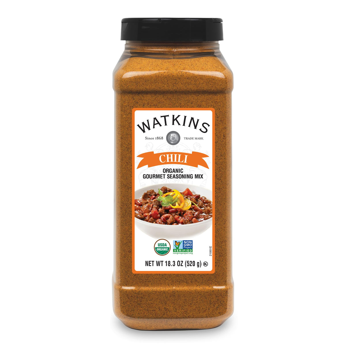 Watkins Organic Gourmet Dry Seasoning Mix, Chili, 18.3 Ounce (Pack of 1)
