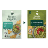 Simply Organic Dip Mix Guacamole - 0.8 oz - 2 pc