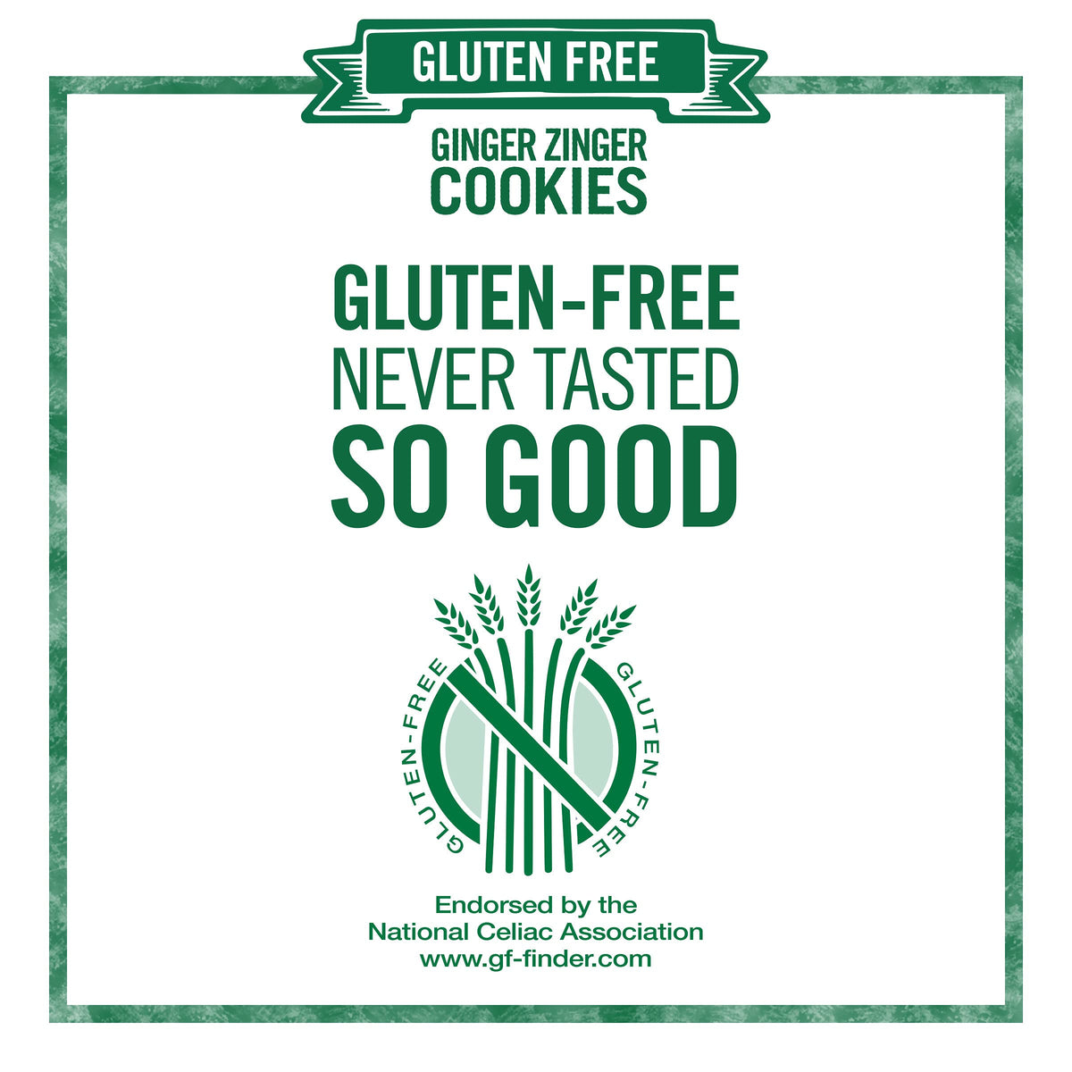 Tate's Bake Shop 6 Pack Gluten Free Ginger Zingers