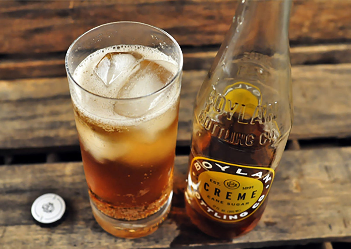 Boylan Cream Soda, 12 Fl Oz (24 Glass Bottles)