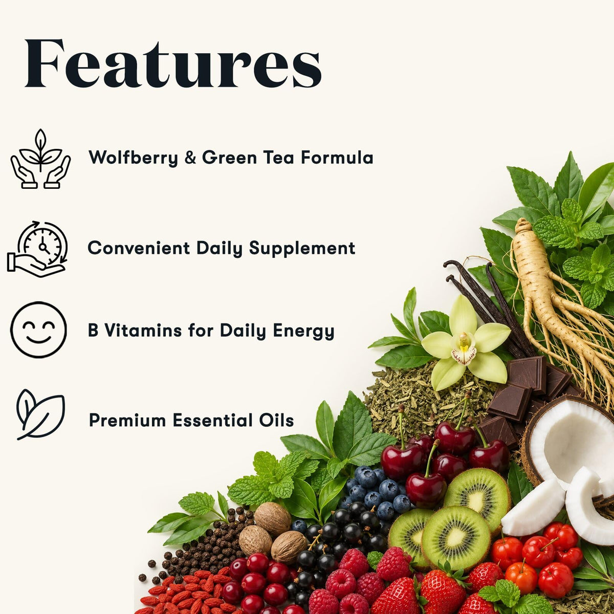 Young Living NingXia Nitro | 1 Pack (14 Sachets) | Energizing Wolfberry Drink with Green Tea & Korean Ginseng | Supports Focus, Energy & Physical