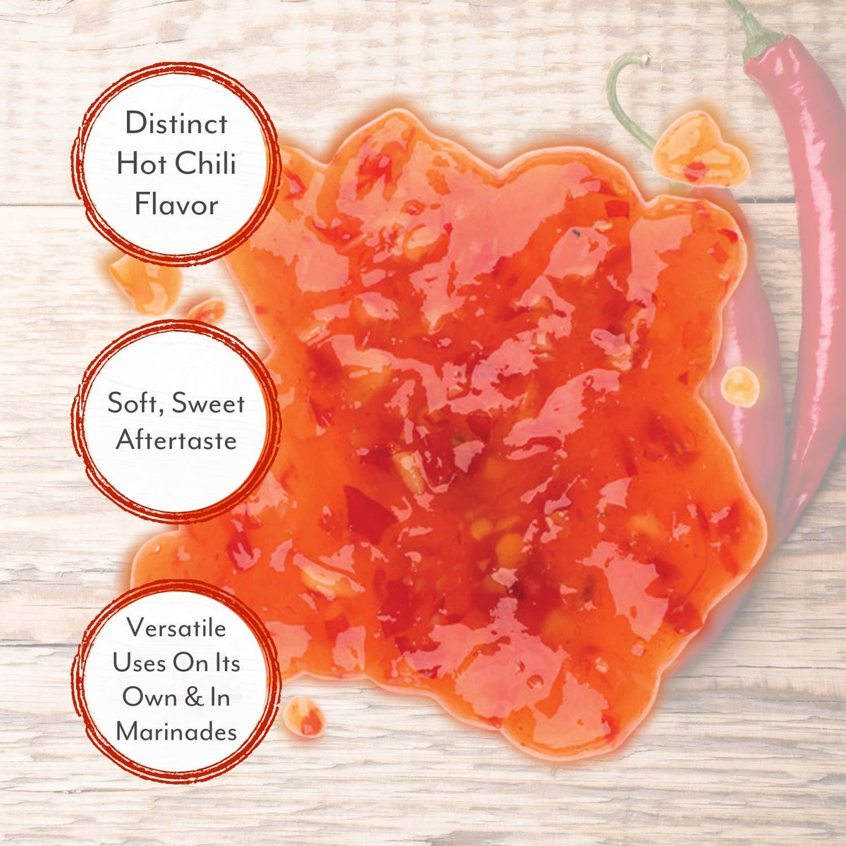 Roland Foods Thai Style Sweet Chili Sauce, Specialty Imported Food, 6.34-Ounce Bottle