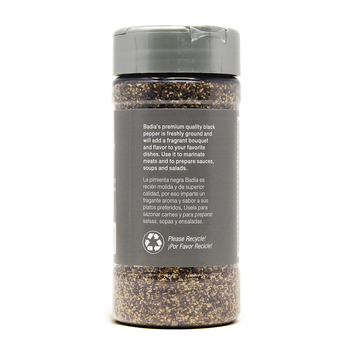 Pepper Black Butcher Block - 3.5 oz - Badia Spices