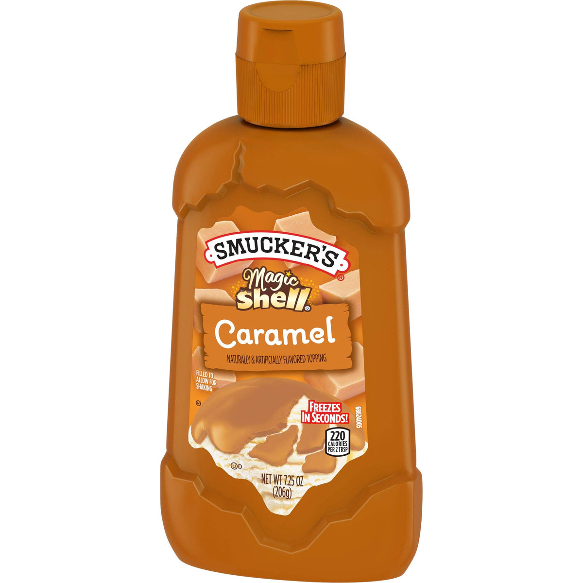 Smucker's Magic Shell Caramel Flavored Topping, 7.25 Ounces