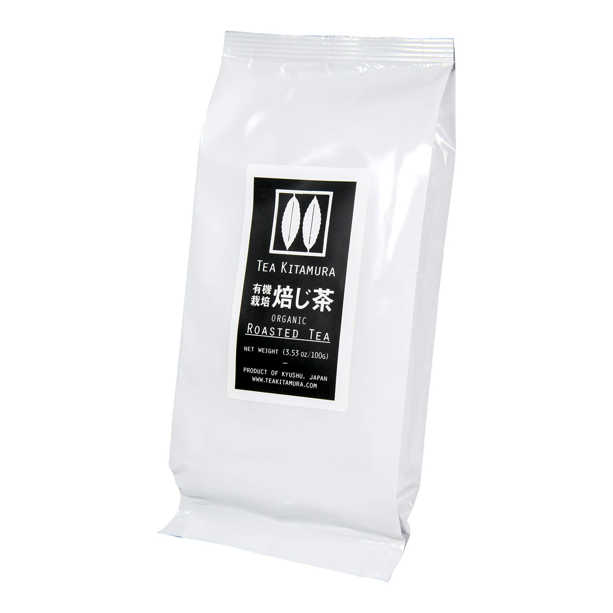 Organic Single-origin Japanese Roasted Tea (Hoji-cha) Loose Leaf 3.52oz (100g) by Tea Kitamura