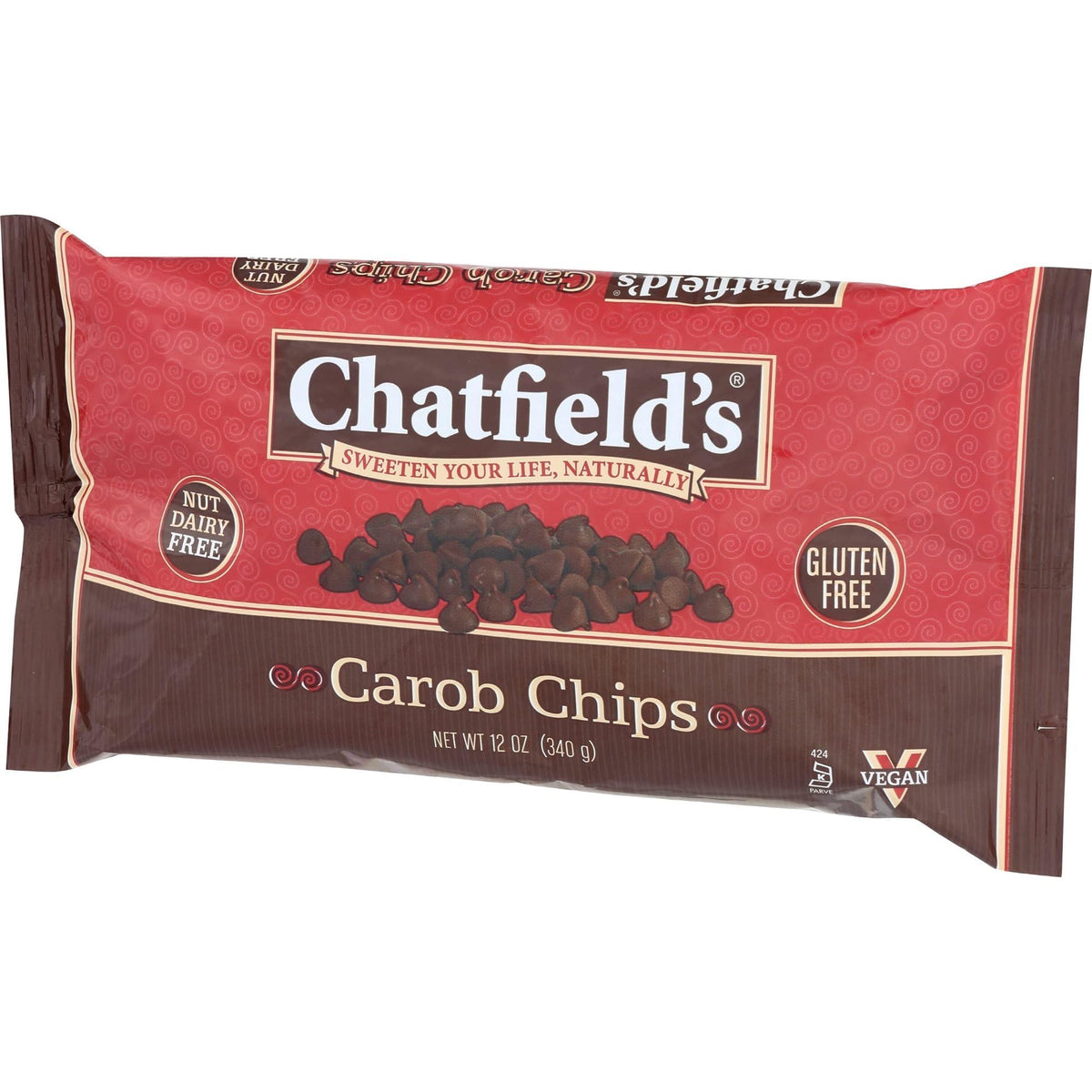 Carob Chips 12 Ounces (Case of 12)