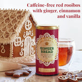 The Republic of Tea Gingerbread Cuppa Cake Red Tea, 36 Tea Bag Tin