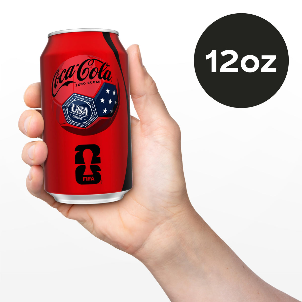 Coke Zero Sugar Cola Soda, 12 oz, 24 Pack (Package May Vary)